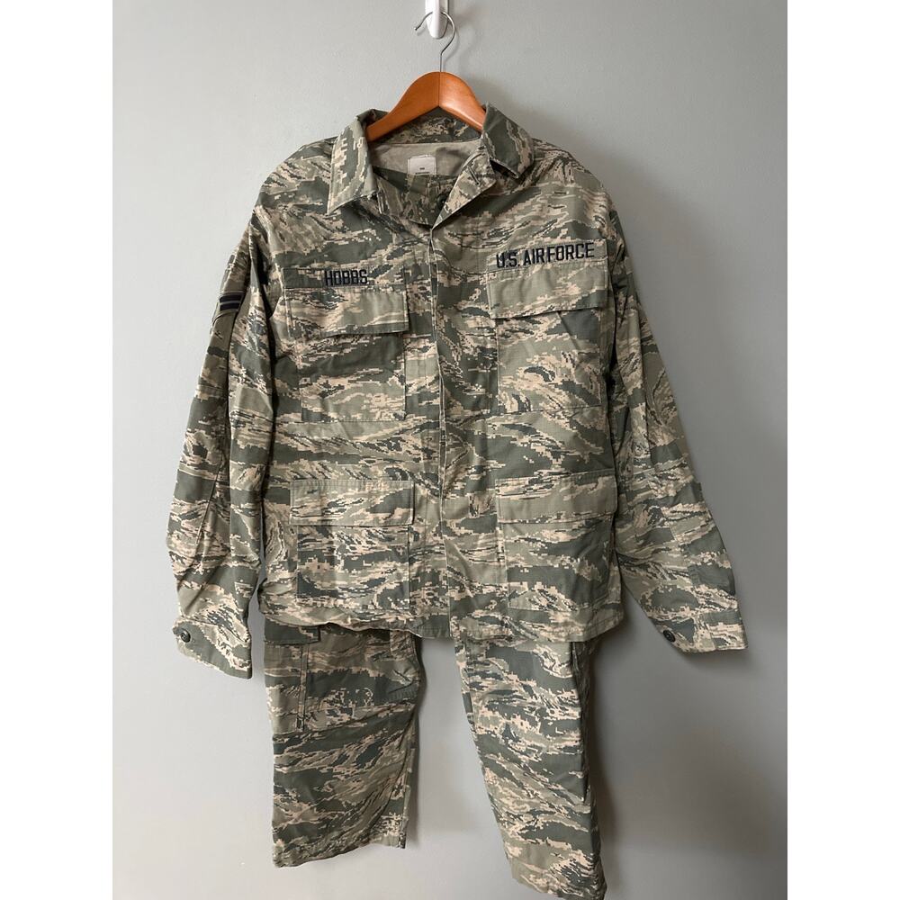 US Air Force ABU Uniform Set Digital Tiger Camo Jacket Pants Combat Utility